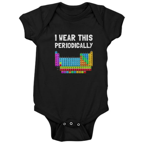 CafePress - Wear This Periodically - Cute Infant Bodysuit Baby Romper