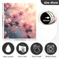 thumbnail image 6 of Dailycode Dishwasher Magnet Cover Magnetic Fridge Door Cover Home Kitchen Decor, Pink Peach Blossoms, 23"x 26", 6 of 6