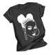 thumbnail image 1 of Tops de Manga Corta de las Mujeres, Cuello Redondo Impreso, Camiseta de Manga Corta para las Mujeres, 1 of 4
