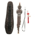 thumbnail image 4 of Golden Chinese Nation Cucurbit Flute Suitcase for Playing Durable PP Material 1 Set, 4 of 7