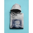 thumbnail image 3 of Creed From The Office Hoodie Men, Male x-Large, 3 of 4