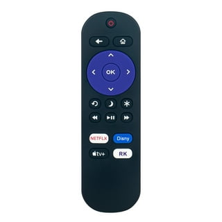 Philips Roku Replacement TV Remote Control in Black SRP6120R/27 - The Home  Depot