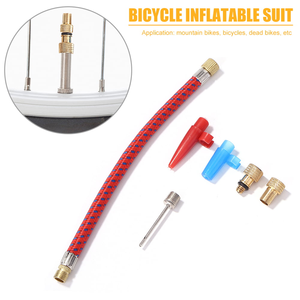 6Pcs/set Bicycle Air Pump Head Connector Valve MTB Bike Cycling Accessories Tool 