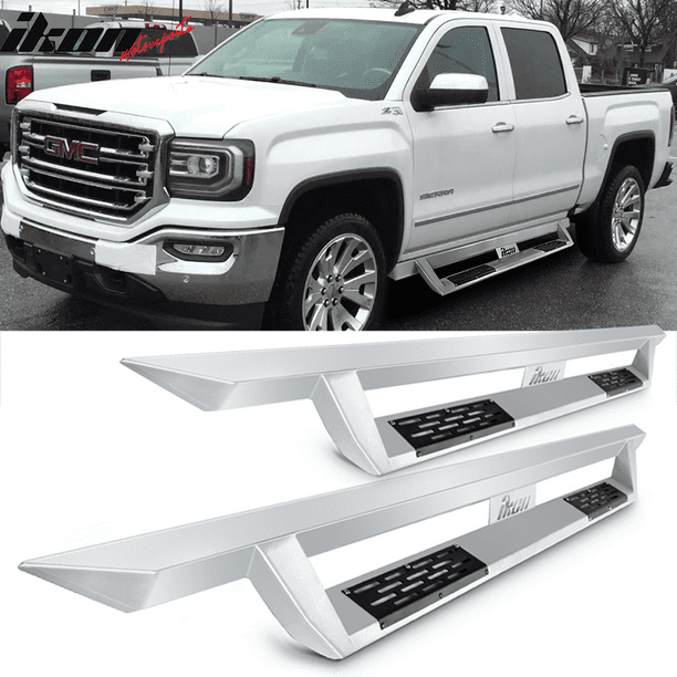 Compatible with 0718 Chevy Silverado Sierra Crew Cab IKON V1 Style