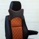 thumbnail image 4 of unbranded 1Par Almohada Para Asiento De Auto Soporte De Cuello Negro Para Conducción, 4 of 6