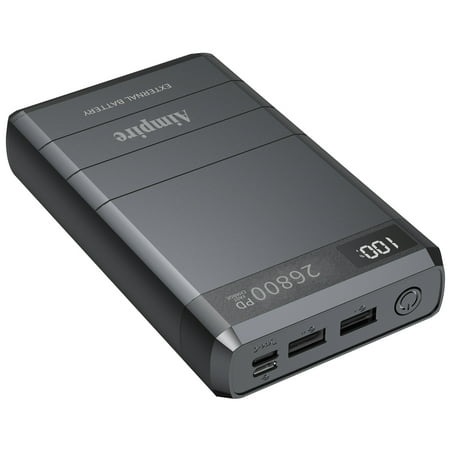 Portable Charger Power Bank for Cell Phones & Laptops – 87.5 W Super Fast Charging for iPhone, Samsung Galaxy, Google - Water Resistant & Lightweight External Battery Charger