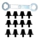thumbnail image 5 of 12 x Clavos para zapatos de fútbol Zulema Tacos M5 Negro con llave, 5 of 8