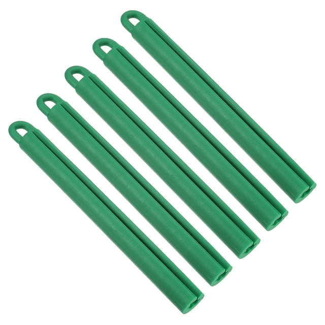 Unique Bargains 7.5' Pool Cue Hanger Snooker Billiard Table Cue Stick Rod Sleeve Hanging Tool Accessory, Green, 5 Pack