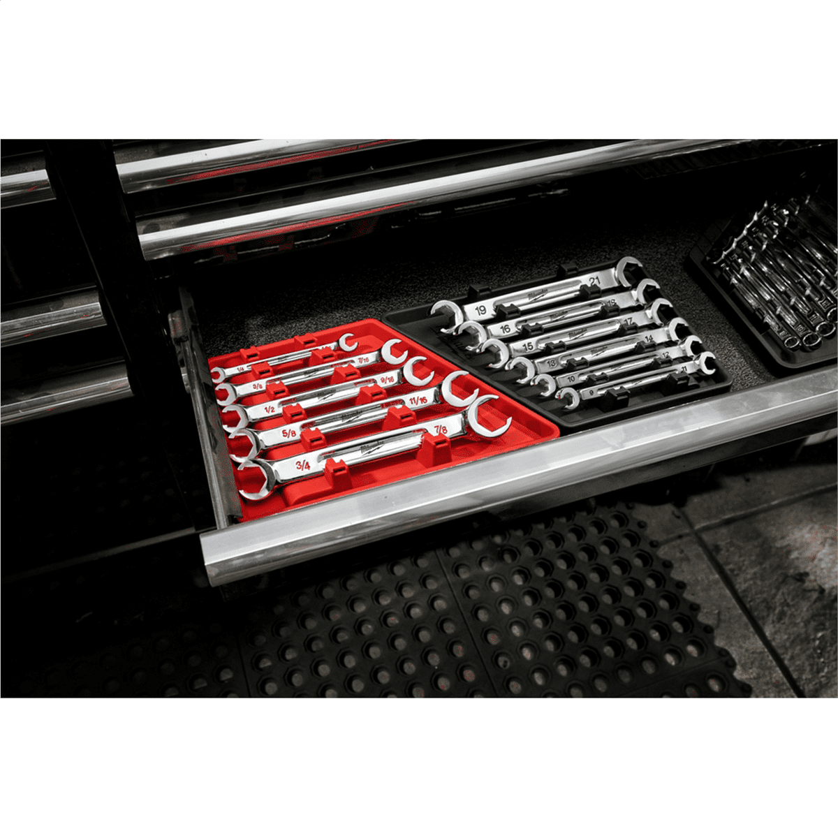 Milwaukee Tool 6pc Double End Flare Nut Wrench Set - Metric