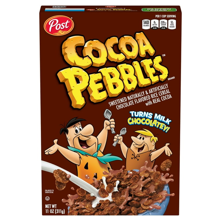 Post Cocoa Pebbles Cereal, Original, 11 Oz - Walmart.com