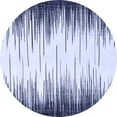 thumbnail image 1 of Ahgly Company Indoor Round Abstract Blue Modern Area Rugs, 6' Round, 1 of 4