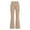 Khaki, variant on Liyamei Girls School Uniform Pants Elastic Waist Twill Bootcut Trousers Everyday Wear for 5-16 Years