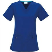 Women's Premium Collection Stretch Rayon V-Neck Scrub Top