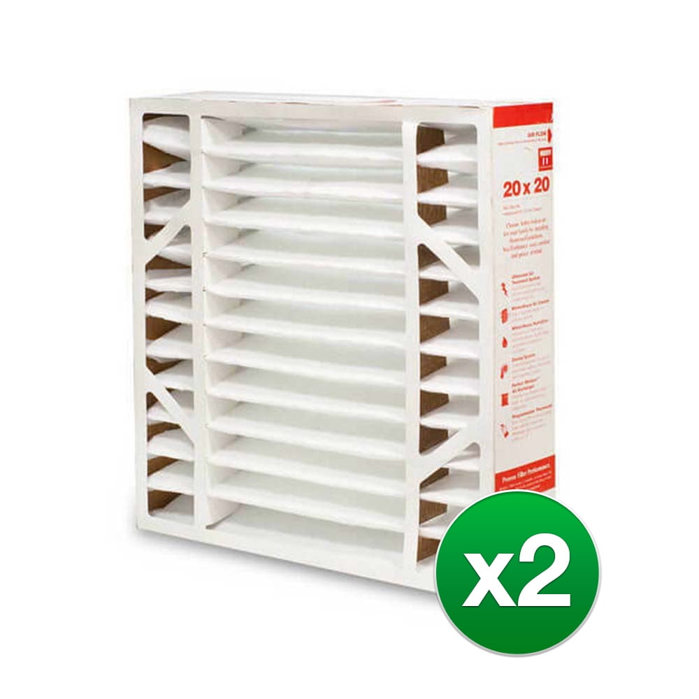6 Pack High Quality Genuine MERV 11 Home Air Pleated Furnace Filters 20x20x4 