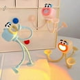 thumbnail image 6 of 2025 New Mini Night Light, Changeable Shape Funny Sportsman Night Light, Cute Light Bulb DIY Shape Night Lights, Suction Cup Bendable Desk Lamp Decompression Ornaments, 6 of 7