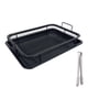 thumbnail image 2 of Bandeja De Hornear Bandeja para hornear en microondas Cestas para barbacoa Herramientas Accesorios para freidoras de aire (rectángulo negro) Likrtyny Libre de BPA, 2 of 6