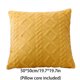 thumbnail image 3 of Fundas de cojín decorativas de 50 x 50 cm | Decoración de verano para sofá, cama, salón o dormitorio | Tejido de poliéster suave con cremallera | Rosa, beige, marrón, morado, naranja, gris, caqui,, 3 of 8