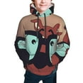 thumbnail image 5 of Lsque Scooby-Doo Patten Youth Hoodie Sweatshirt Pullover with Kangaroo Pocket Boys and Girls Hoodie Warm Hoodie for Kids, 5 of 8