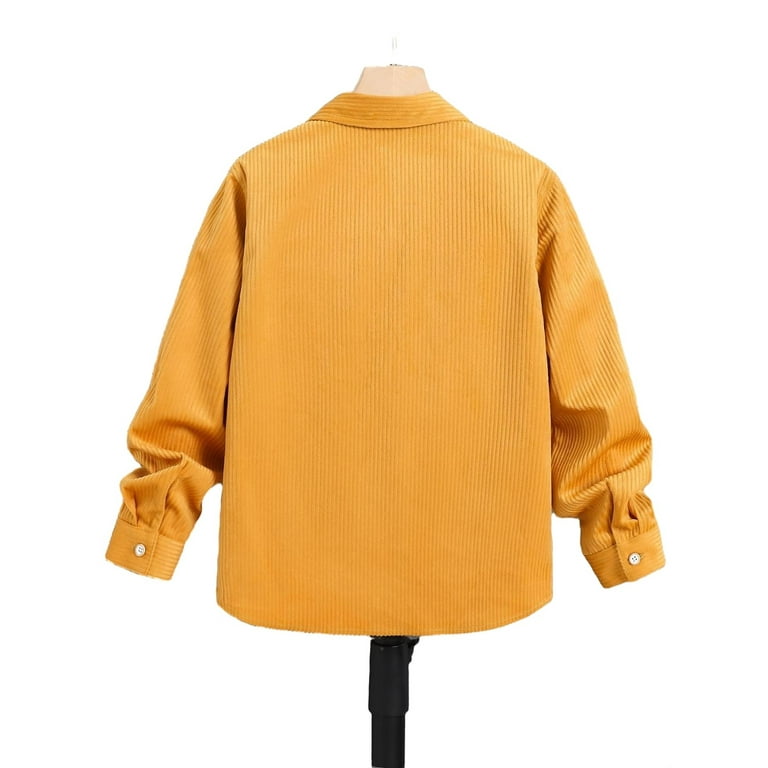mustard yellow boy shirt