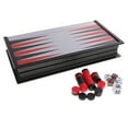 thumbnail image 2 of Milaget Plastic Folding Backgammon Board Checkers Chess game Kids Adult Party, 2 of 9