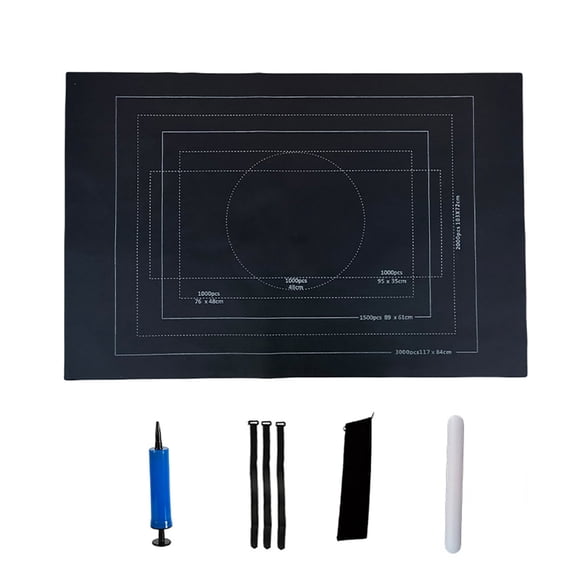 Felt Jigsaw Puzzle Roll Mat Holder 1000-3000pcs Home Decors Transport Storage Puzzle Saver Supply Accessories Large Pad