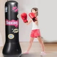 thumbnail image 4 of JZROCKER Inflatable Boxing Bag Children Kicking Boxing Column Sandbag Children Boxing Punching Kicking Toy Youth Fitness Equipmen, 4 of 10