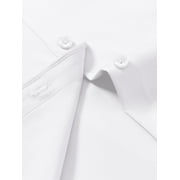 Siliteelon Women's Long Sleeve Button Down Shirts Wrinkle-Free Office Work Blouse
