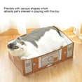 thumbnail image 4 of Cat Bed,Corrugated Paper Pet Grab Pet Toy Cat Toy Ultimate Reliability, 4 of 9