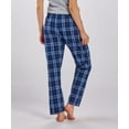 thumbnail image 2 of Boxercraft BW6620 Women's Haley Flannel Pant-Navy/Colmbia Pl-XL, 2 of 3