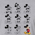 thumbnail image 3 of Mickey & Friends - Mickey Mouse Evolution - Juniors Cropped Cotton Blend T-Shirt, 3 of 5