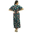 thumbnail image 5 of Bimba Women Long Polyester Kaftan Night Wear Classic Caftan Beach Coverup Dress, 5 of 5