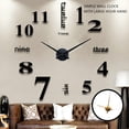 thumbnail image 3 of Bewildely Reloj de pared de cuarzo con manecillas largas y silenciosas, mecanismo de movimiento, Motor, Kit de reparación DIY Decoración del hogar Numero 3 Bewildely HA025591-03, 3 of 6