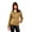 Dark Camel, variant on MICHAEL Michael Kors Women's Puffer Down Packable Jacket (Nylon, Black, XS)