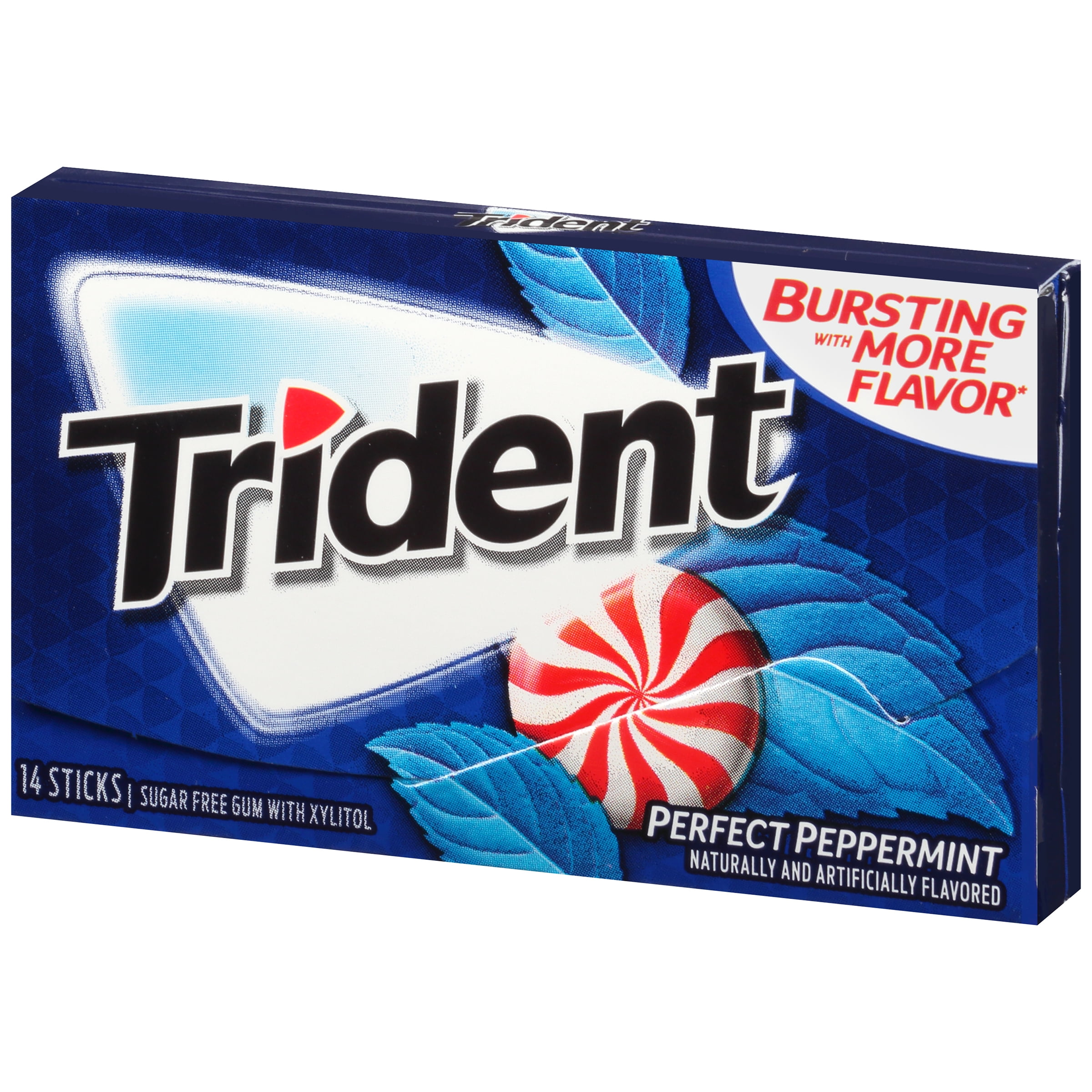 Trident Peppermint Single Walmart Com