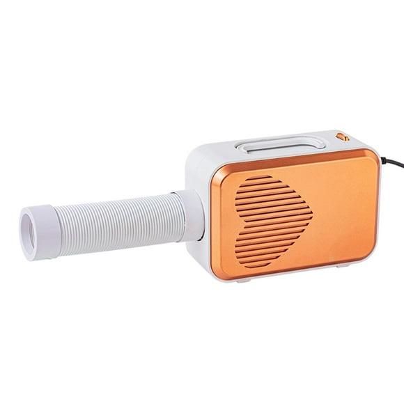 Secadora de ropa portátil plegable de 600 W, eléctrica, de secado rápido, para viajes en autocaravanas Dorado