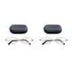 thumbnail image 1 of Soidarity Gafas de lectura plegables portátiles calientes Unisex mujeres hombres marco de Metal ovalado presbicia lupa gafas con estuche Type4 NO4 Soidarity  CBP028215, 1 of 6