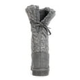 thumbnail image 4 of Muk Luks Women's Fold Over Slipper Boots, Wide Width Available, 4 of 7