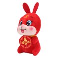 thumbnail image 3 of Precioso juguete de peluche de animal, conejito de peluche de Año Nuevo, conejito de peluche, juguete de conejito de Año Nuevo elaborado por expertos, 3 of 14
