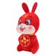 thumbnail image 3 of Conejito de peluche, conejito de peluche de Año Nuevo, muñeco de conejito de Año Nuevo, lindo animal de peluche de apariencia llamativa, 3 of 14