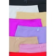 thumbnail image 6 of ToBeInStyle Women's Pack of 6 High-Rise Girdle Panties - Lovely Pastels - 3XL, 6 of 6