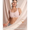 thumbnail image 3 of Werena Wireless Bras for Women No Underwire Seamless Full Coverage Comfortable Everyday Bra with Medium Support, 3 of 11
