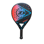 Dunlop Sports 2022 Speed Attack Padel Racket, Black/Red/Blue