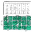 thumbnail image 2 of 270Pcs Green O Ring Kit Rubber Wear Resistant O Rings Sealing Assortment Set for Automobile, 2 of 5