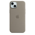 thumbnail image 1 of Funda para teléfono Apple iPhone 15 Plus de silicona con MagSafe, color arcilla, 1 of 5