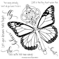 thumbnail image 4 of Colorado Craft Company Clear Stamps 6"X6", Her Own Wings, Big & Bold, 4 of 4