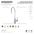 thumbnail image 4 of Kingston Brass KSAG8197DL Concord Single-Handle 1-Hole Deck Mount Water Filtration Faucet in Brushed Brass, 4 of 4