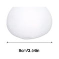 thumbnail image 1 of 1PCS Polystyrenes Foam Half Ball Hemisphere DIY Accessory Handmade For Wedding Party Celebration Decoration Crafts DIY All Size, 1 of 5
