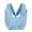 Blue, variant on Extra Large Dog Sling Carrier, Winter Warm Pet Sling Bag with Cotton Lining, Waterproof Breathable Padded Shoulder Puppy Carrier for Small & Medium Dogs, Hands-Free Travel Pet Carry Pouch