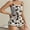 Khaki, variant on LIZUOJUN Halloween Pajamas For Women Set Pumpkin Print Camisole Top Shorts Set Spaghetti Strap Drawstring Waist Soft Breathable Lightweight Loungewear Home Pajamas - L