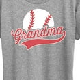 thumbnail image 3 of Instant Message - Baseball Grandma - Women's Short Sleeve Graphic T-Shirt, 3 of 6